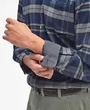 Thumbnail 6 of Barbour Men's Betsom Tailored Checked Shirt - Grey Marl