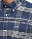 Thumbnail 7 of Barbour Men's Betsom Tailored Checked Shirt - Grey Marl