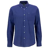 Thumbnail 1 of Barbour Men's Nelson Tailored Long-Sleeved Shirt - Indigo