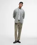 Thumbnail 3 of Barbour Men's Nelson Tailored Long-Sleeved Shirt - Bleached Olive