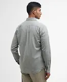 Thumbnail 4 of Barbour Men's Nelson Tailored Long-Sleeved Shirt - Bleached Olive