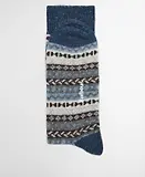 Thumbnail 3 of Barbour Men's Fairisle Socks 2 Pack - Midnight Oak Mix