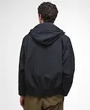Thumbnail 4 of Barbour Men's Re-Engineered Hooded Showerproof Flight Bedale Jacket - Black