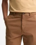 Thumbnail 5 of Barbour Men's Washed Stretch Tailored Trousers - Dark Sand