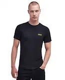 Thumbnail 3 of Barbour International Men's Small Logo T-Shirt - Black/Yellow