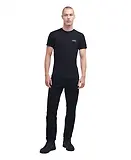 Thumbnail 2 of Barbour International Men's Small Logo T-Shirt - Black/Yellow