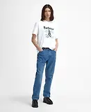 Thumbnail 4 of Barbour Men's Pell Oversized Graphic T-Shirt - White