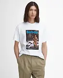 Thumbnail 2 of Barbour Men's Mortt Oversized Graphic T-Shirt - White