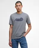 Thumbnail 2 of Barbour International Men's Pillion Graphic T-Shirt - Anthracite Marl
