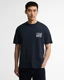 Thumbnail 2 of Barbour International Men's Steve McQueen Grange Tee - Navy