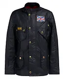 Thumbnail 1 of Barbour International Men's Union Jack Wax Jacket - Black