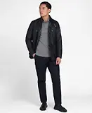 Thumbnail 3 of Barbour International Men's Duke Wax Jacket - Navy
