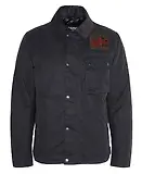 Thumbnail 1 of Barbour International Men's Steve McQueen Workers Wax Jacket - Charcoal
