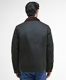 Thumbnail 4 of Barbour International Men's Steve McQueen Workers Wax Jacket - Sage
