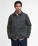 Thumbnail 2 of Barbour Men's Ambleside Wax Jacket - Grey/Tartan
