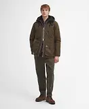 Thumbnail 3 of Barbour Men's Re-Engineered Beaufort Waxed Jacket - Beech