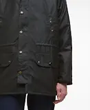 Thumbnail 7 of Barbour Men's Reel Waxed Parka - Sage