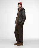 Thumbnail 3 of Barbour Men's Re-Engineered Bardon Spey Wax Jacket - Olive