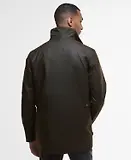 Thumbnail 4 of Barbour Men's Modern Border Wax Jacket - Dark Brown