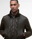 Thumbnail 5 of Barbour Men's Modern Border Wax Jacket - Dark Brown