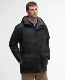 Thumbnail 2 of Barbour Men's Bedale Wax Parka - Navy
