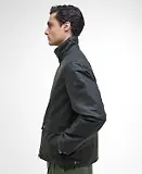 Thumbnail 7 of Barbour International Men's Marker Wax Jacket - Sage