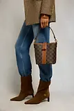 Thumbnail 3 of Holland Cooper Women's Milan Mini Bucket Bag - Tan Monogram