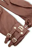 Thumbnail 2 of Holland Cooper Women's Monogram Leather Gloves - Tan