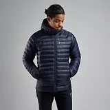 Thumbnail 2 of Montane Men's Anti-Freeze Hoodie Down Jacket - Eclipse Blue
