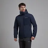 Thumbnail 2 of Montane Men's Tenacity XT Hooded Softshell Jacket - Eclipse Blue