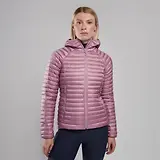 Thumbnail 2 of Montane Women's Anti-Freeze Lite Hooded Down Jacket - Allium