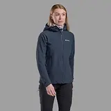 Thumbnail 2 of Montane Women's Tenacity Hooded Softshell Jacket - Eclipse Blue