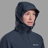 Thumbnail 5 of Montane Women's Tenacity Hooded Softshell Jacket - Eclipse Blue