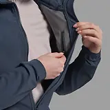 Thumbnail 7 of Montane Women's Tenacity Hooded Softshell Jacket - Eclipse Blue