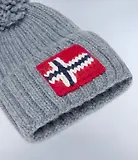 Thumbnail 5 of Napapijri Men's Semiury Bobble Beanie - Medium Grey Melange