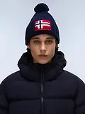 Thumbnail 2 of Napapijri Men's Semiury Bobble Beanie - Blue Marine