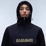 Thumbnail 3 of Napapijri Women's Rainforest Pocket Anorak Jacket - Blue Marine