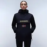 Thumbnail 2 of Napapijri Women's Rainforest Pocket Anorak Jacket - Blue Marine