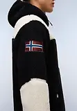 Thumbnail 7 of Napapijri Men's Yupik Full Zip Hooded Curly Fleece - Multi