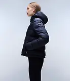 Thumbnail 4 of Napapijri Women's Aerons Rise Hooded Puffer Jacket - Black