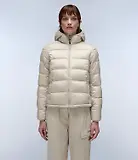 Thumbnail 3 of Napapijri Women's Aerons Rise Hooded Puffer Jacket - Beige Silver