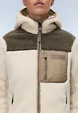 Thumbnail 2 of Napapijri Women's Yupik Original Hooded Curly Fleece - Beige Dimity