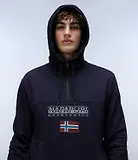 Thumbnail 5 of Napapijri Men's Burgee Hoodie - Blue Marine