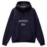 Thumbnail 1 of Napapijri Men's Burgee Hoodie - Blue Marine