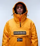 Thumbnail 6 of Napapijri Men's Rainforest Next Anorak Jacket - Orange Marigold