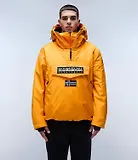 Thumbnail 3 of Napapijri Men's Rainforest Next Anorak Jacket - Orange Marigold