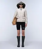 Thumbnail 4 of Napapijri Women's Belle Short Quilted Jacket - Beige Silver