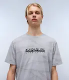 Thumbnail 3 of Napapijri Men's Cellini Short Sleeve T-Shirt - Grey