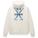 Thumbnail 7 of Napapijri Men's Fiemme Printed Hoody - Beige Dimity