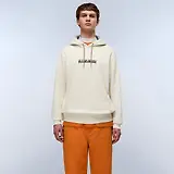 Thumbnail 2 of Napapijri Men's Fiemme Printed Hoody - Beige Dimity